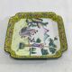 Asian enameled copper tray