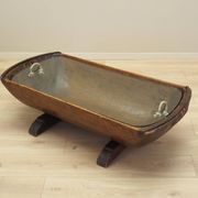 Pine coffee table, Italian design, 1960s, production: Italy