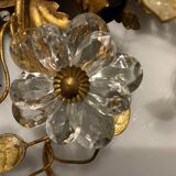 Murano glass flower flush mount, 1960s