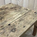 Coffee table in fir early XXth