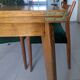Scandinavian compass leg coffee table