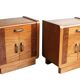 Pair of 1930s Art Deco bedside tables