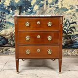 Small Louis XVI Style Mahogany Commode. Napoleon III period