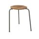 Tabouret scandinave en teck, Suède, 1960