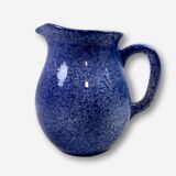 Blue ceramic jug