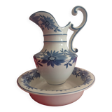 Vintage pitcher and basin set