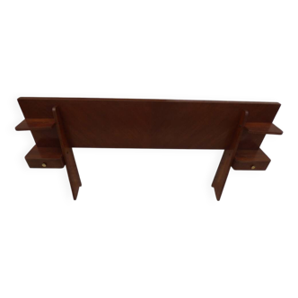 Tête de lit art déco 2 tiroirs 4 tablettes - Très bon état