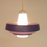 Metal and glass suspension Denmark 1960s