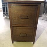 Meuble / commode ancien 2 tiroirs restauré