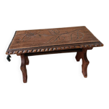 Antique footrest