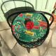 Vintage round sewing basket