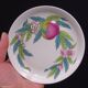 Lot of 6 porcelain bread plates from Paris décor Abondance - Perfect condition