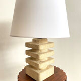 Lampe en pierre Albert Tormos 1970