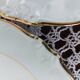 12 dessert plates porcelain Bavaria, Winterling