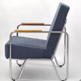 Vaclav Blue Armchair by Kovonax for Slezak