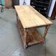 Table de drapier en chêne fin xix eme