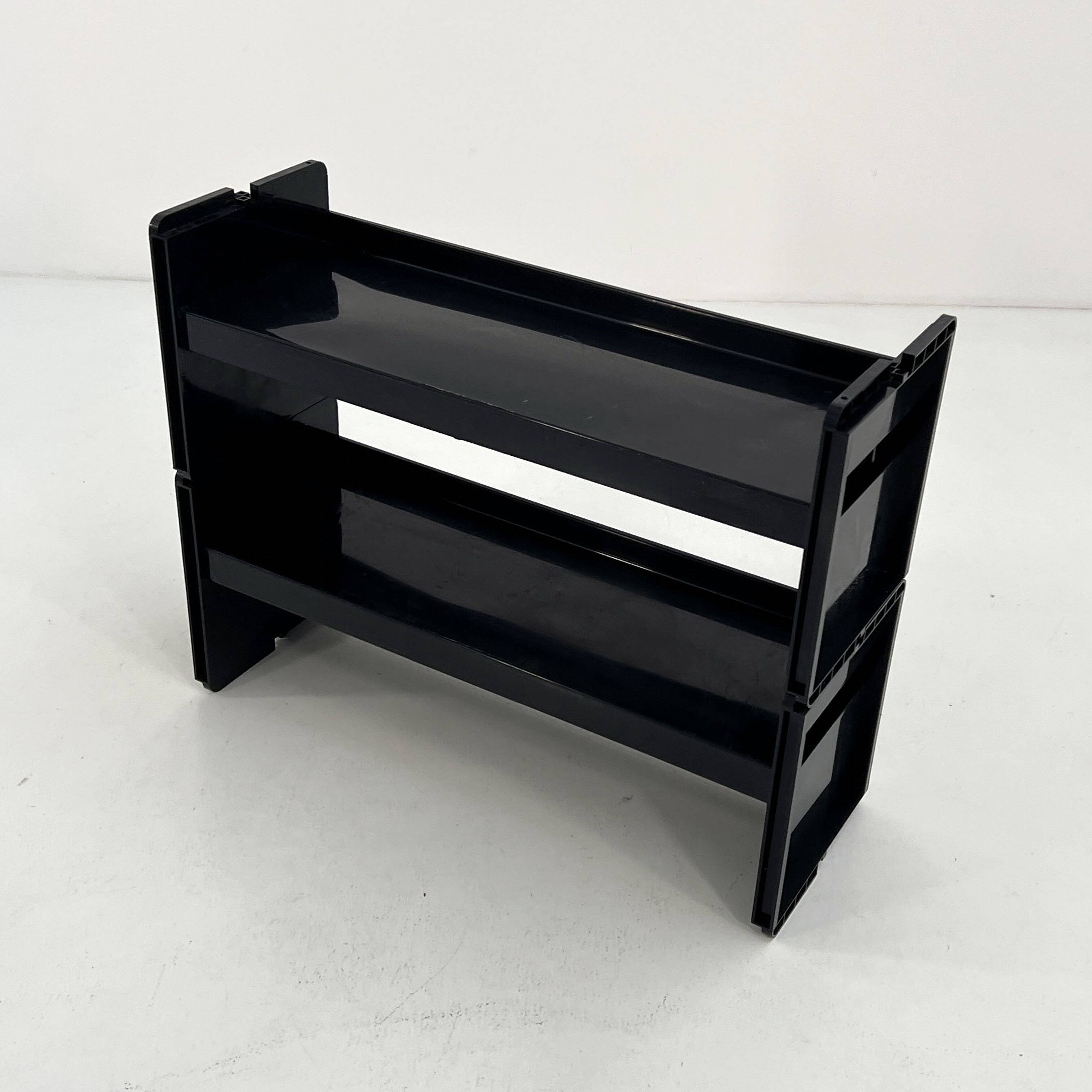 Modular black Jeep shelf by De Pas, D'Urbino & Lomazzi for BBB, 1970