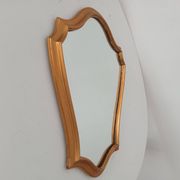 Vintage baroque mirror in gilded wood