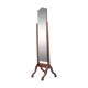 Psyche wood, mirror on wooden foot