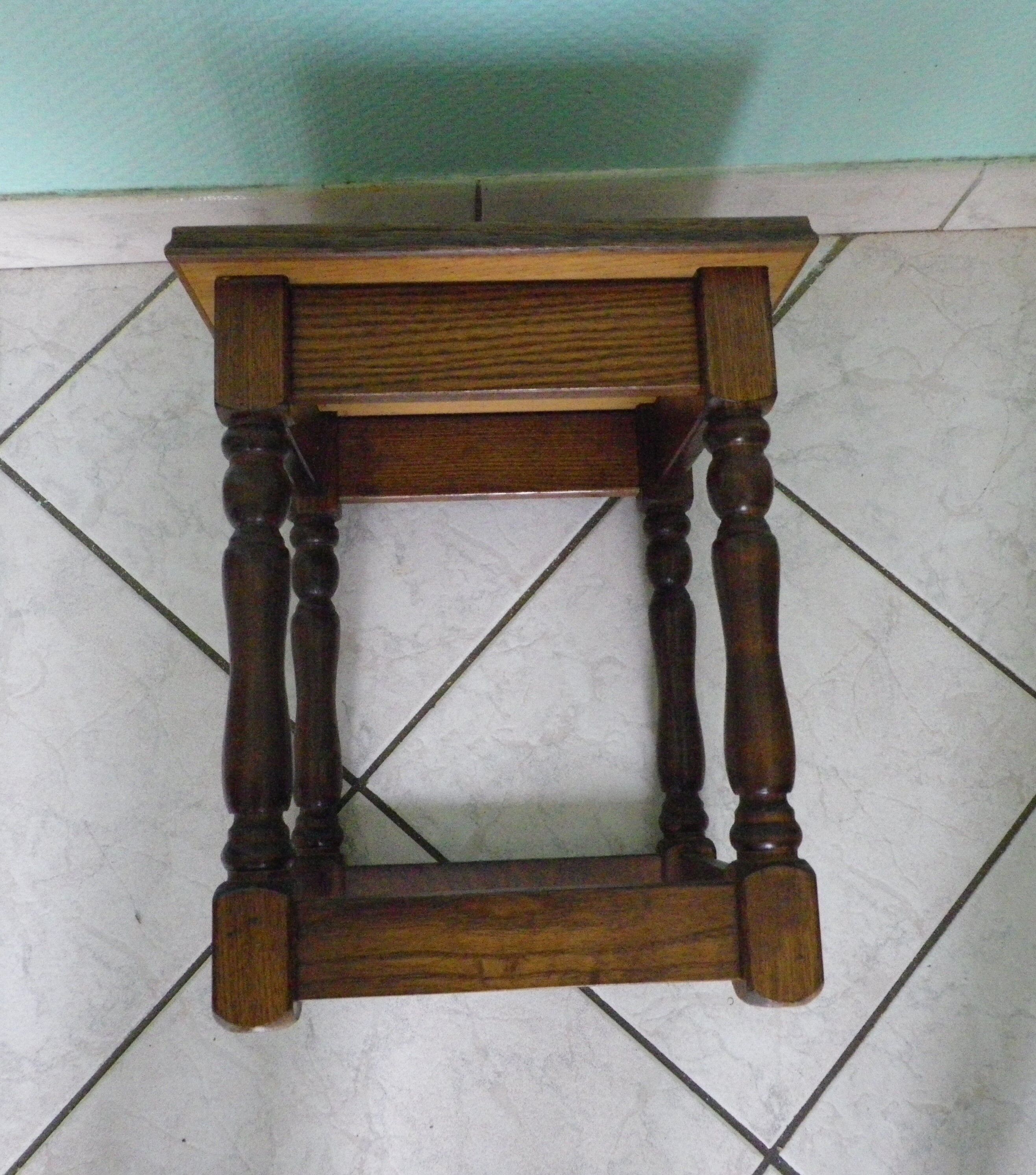 Wooden stool