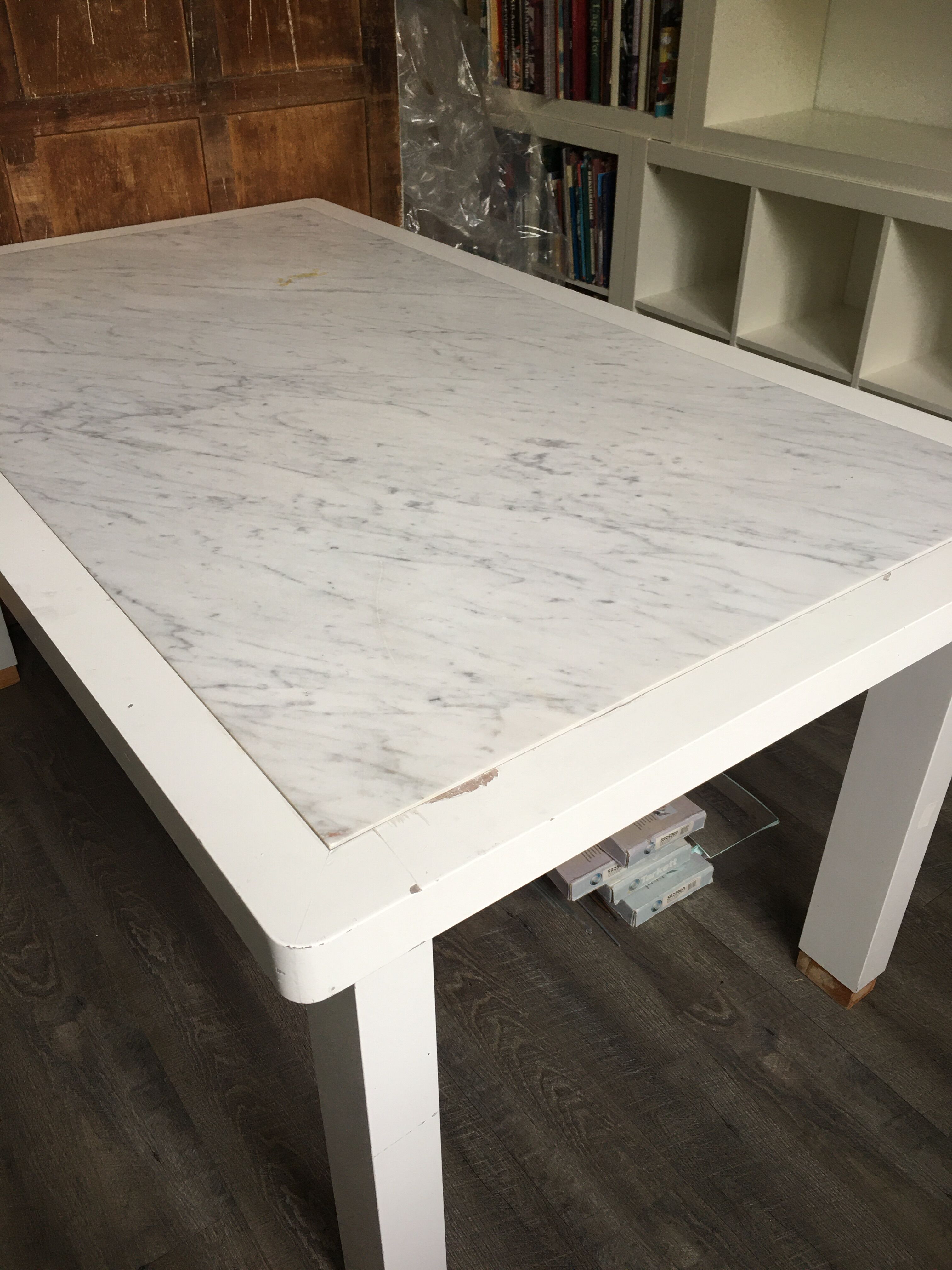 White marble dining table india mahdavi