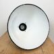 Industrial bauhaus black enamel pendant lamp, 1930s