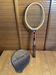 Vintage adidas tennis racket ilie năstase wood + black cover
