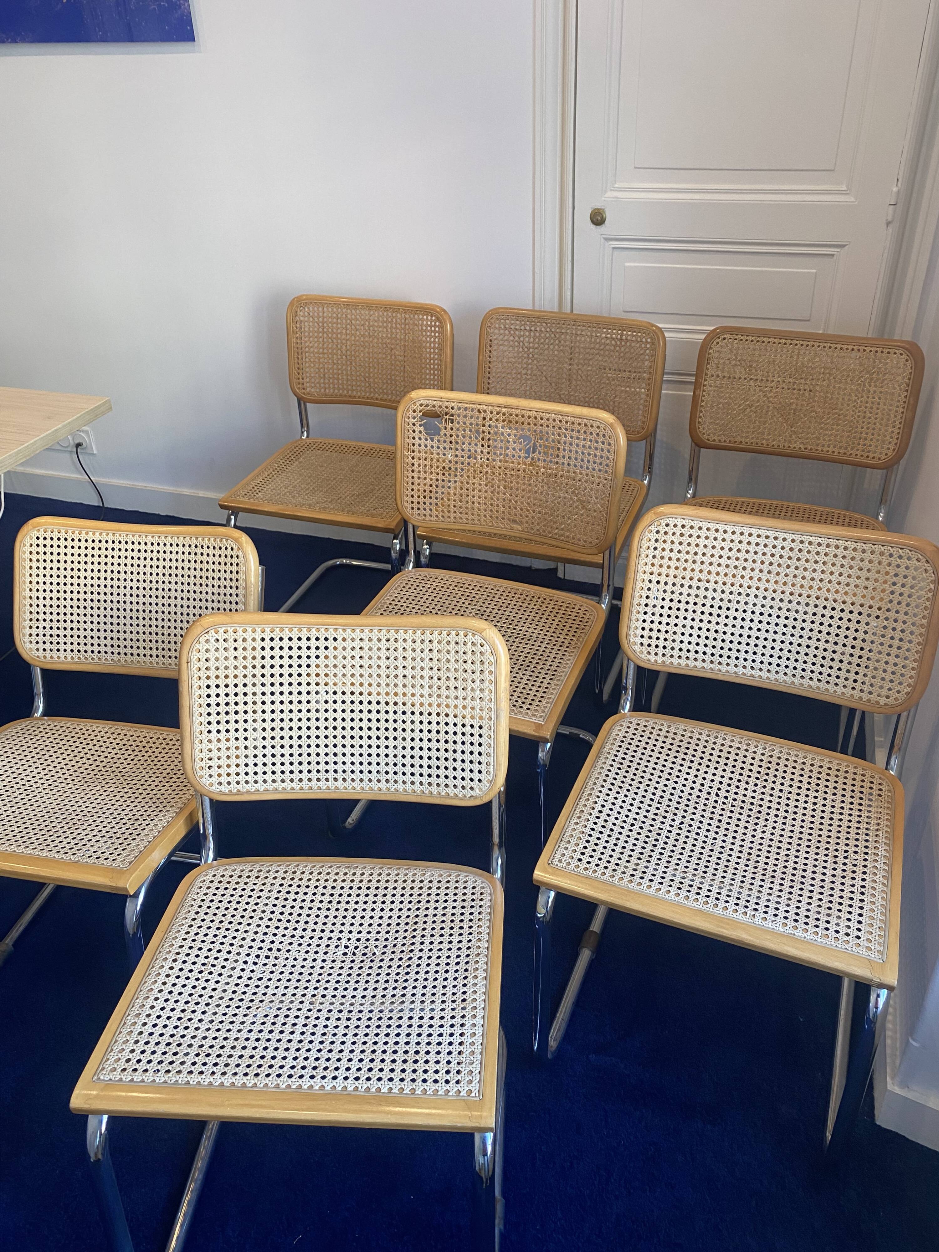 Cesca Marcel Breuer chairs