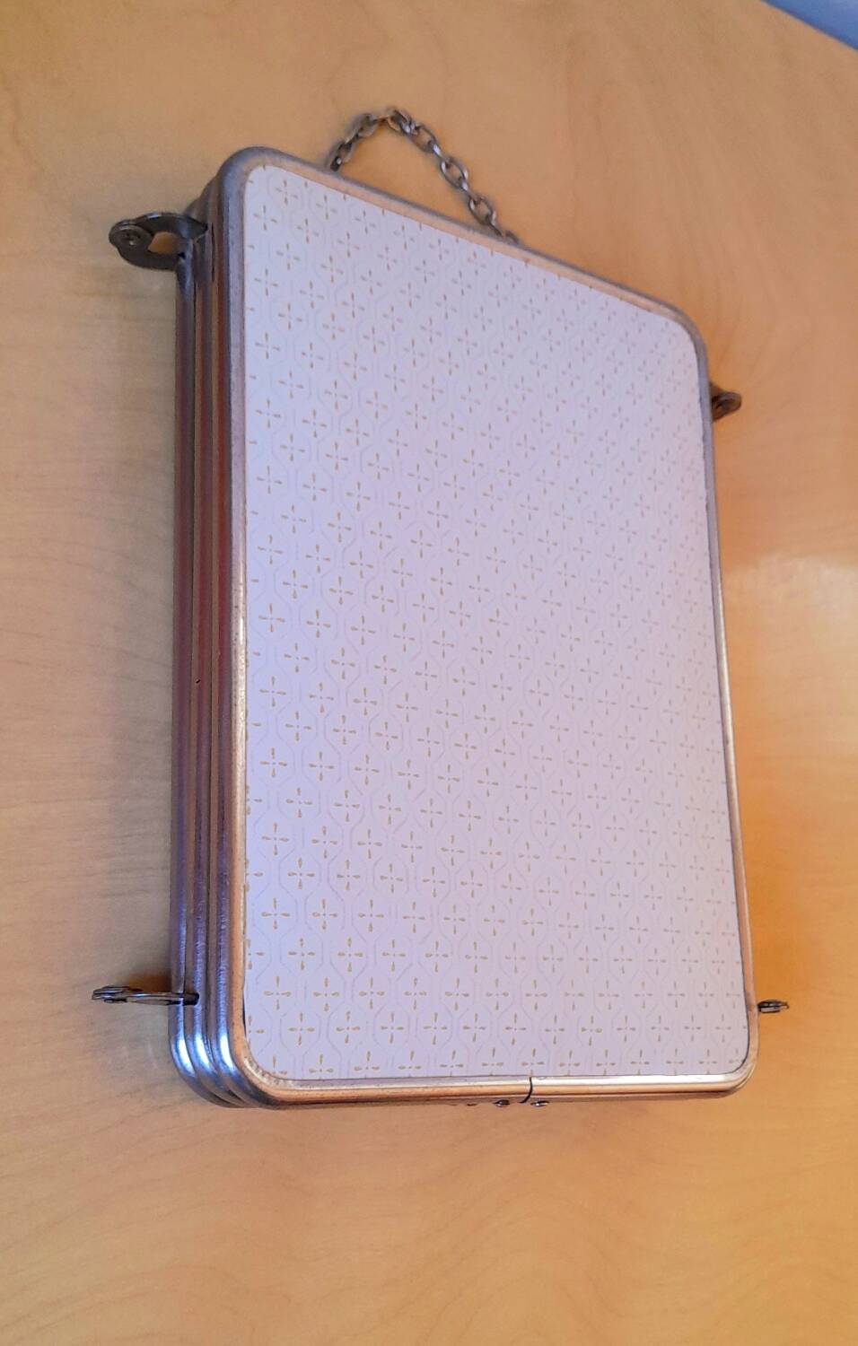 Triptych barber mirror