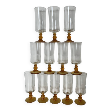 Flûtes vintage Luminarc