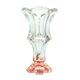 Art Deco vase, crystal, Moser, Czechoslovakia, 1930s