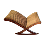 Gold tapestry foot rest