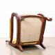 Pair of antique Louis-Philippe armchairs in walnut, Italy, 19th century.