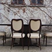 Dining Room Table and Mahogany Chairs by Fratelli Rigamonti, 1950s, Set of 7