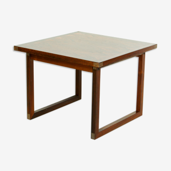 Rosewood danish modern coffee table Rud Thygesen for Heltborg Møbler , 1960s