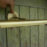 Vintage brass wall lamp