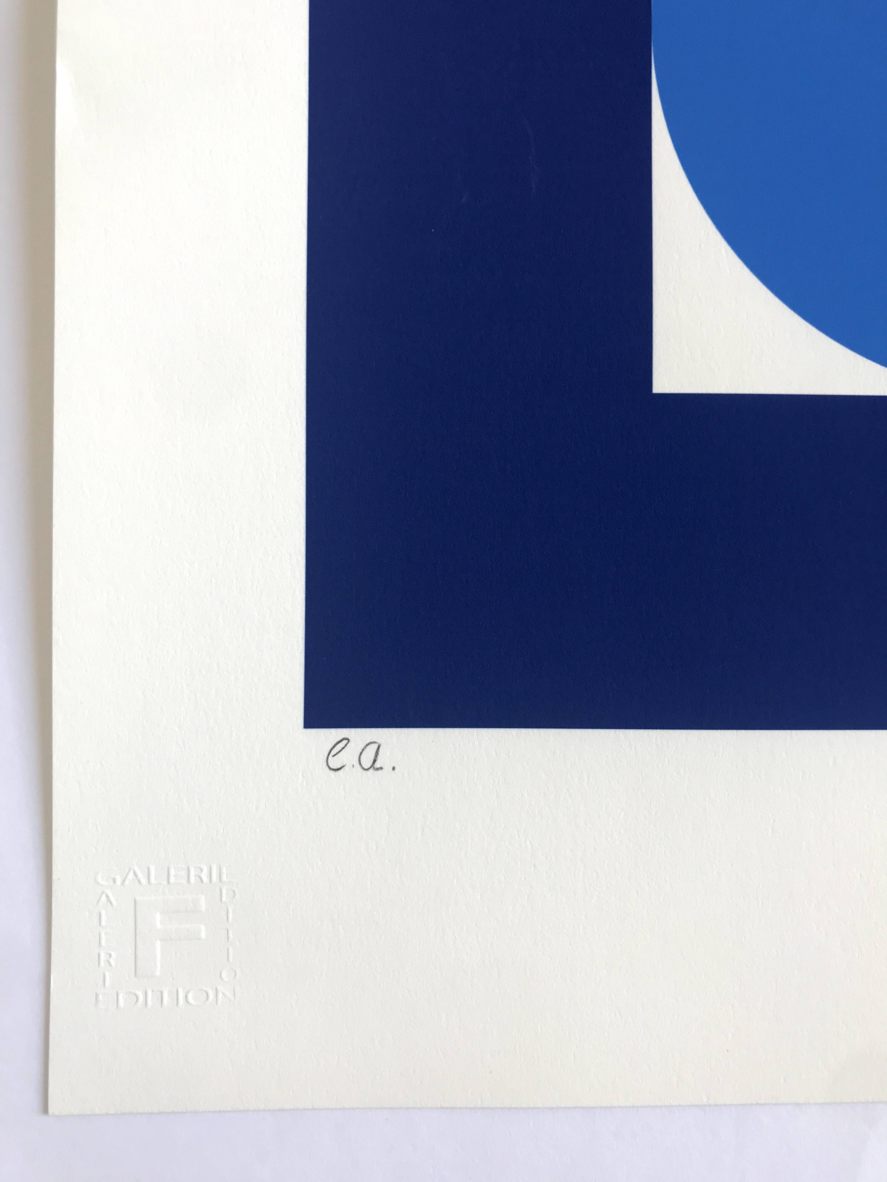 Geneviève claisse, untitled, 2014. original screenprint signed in pencil