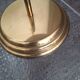 Vintage brass capeline lamp