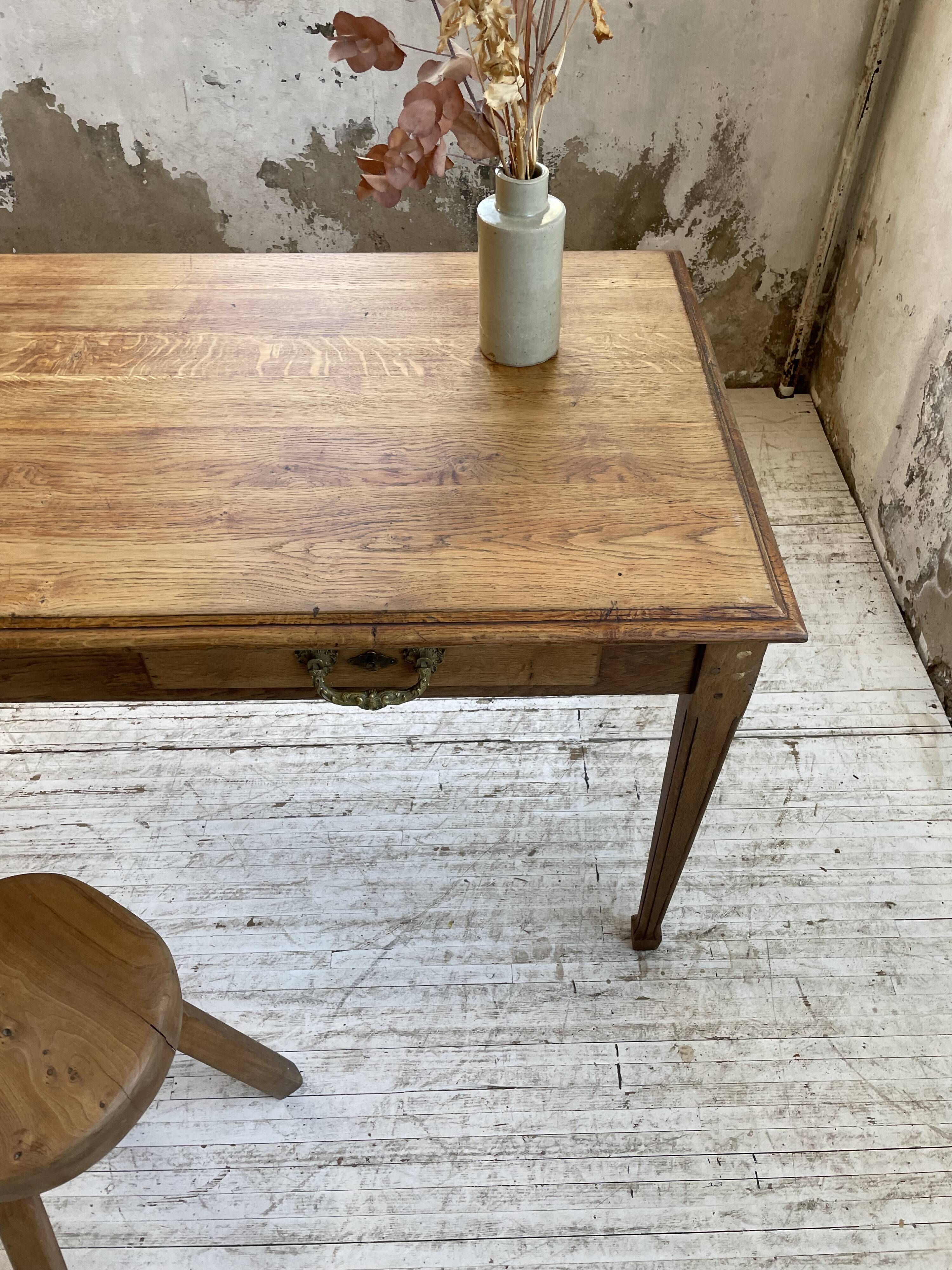 Oak desk 1900