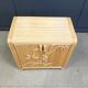 Vintage tropical split reed cabinet, 1970s