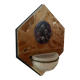 Ancient marble holy water font