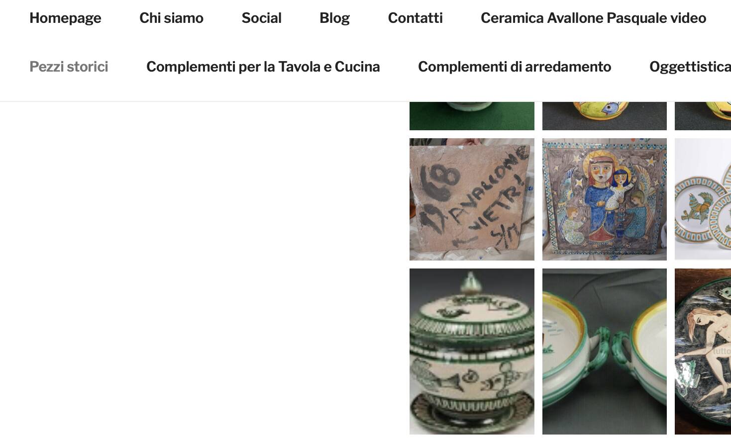 4 Vietri plates decorated by Fabbrica Ceramica Avallone, 1930s