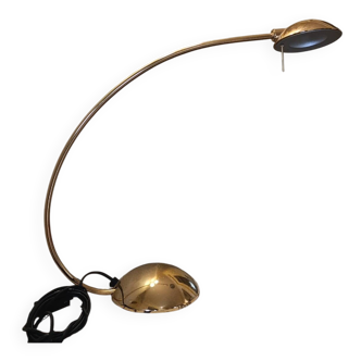 Lampe de bureau forme arc laiton