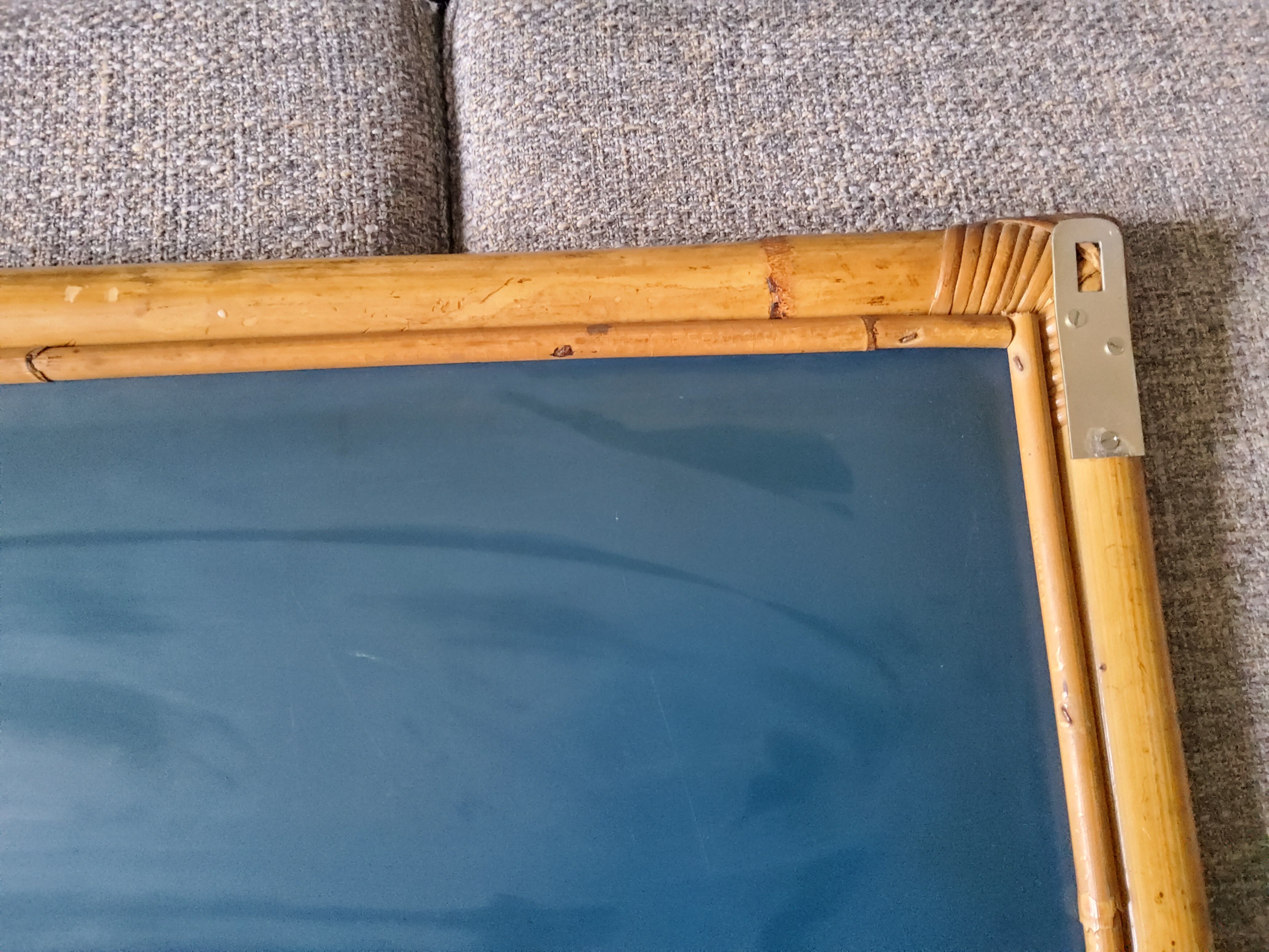 Bamboo mirror 49x68cm