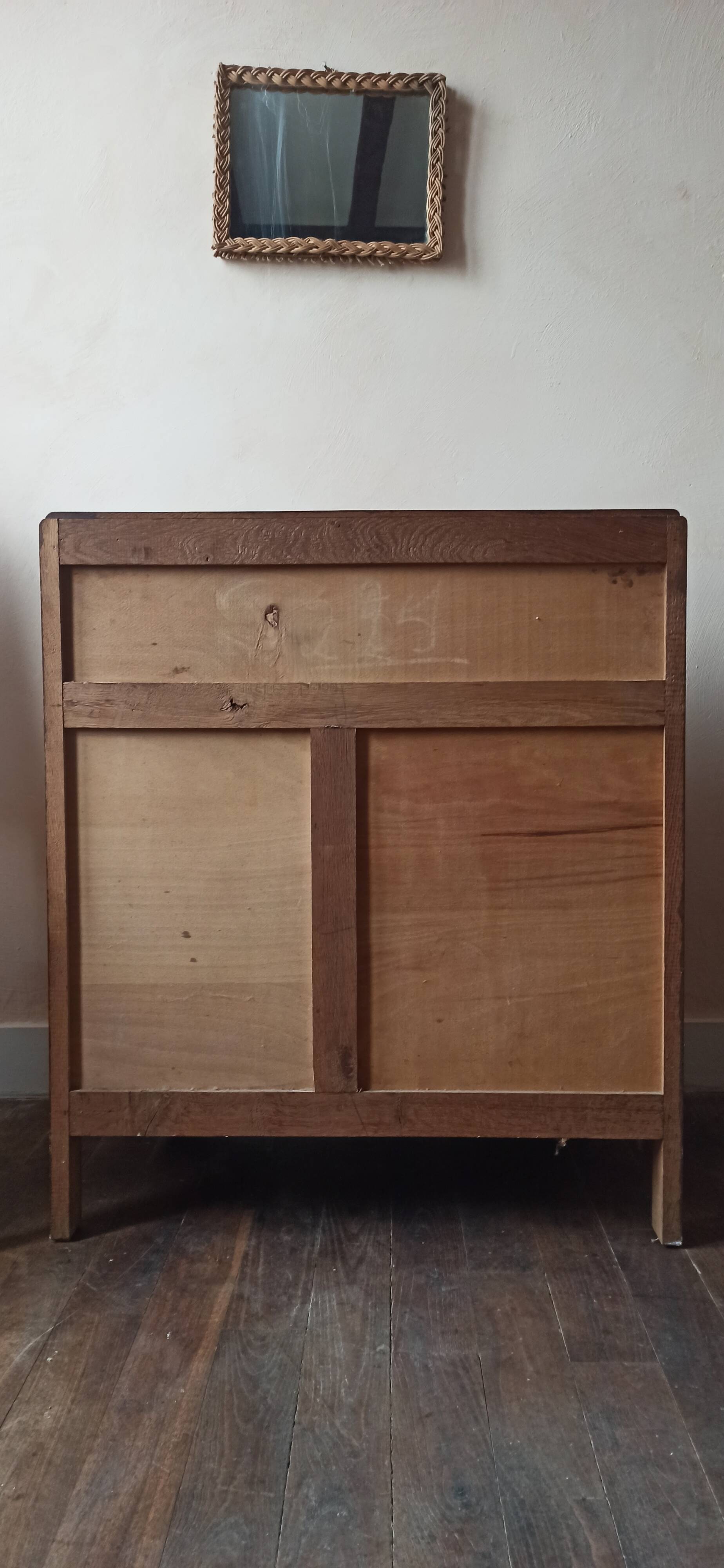 Chest of drawers, chiffonier 5 drawers in solid wood