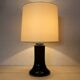 Limburg lamp base in black glass