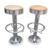 Paire de tabourets de bar style américain,professionnels