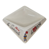 Ashtray La Meuse beer, ceramic from 1970
