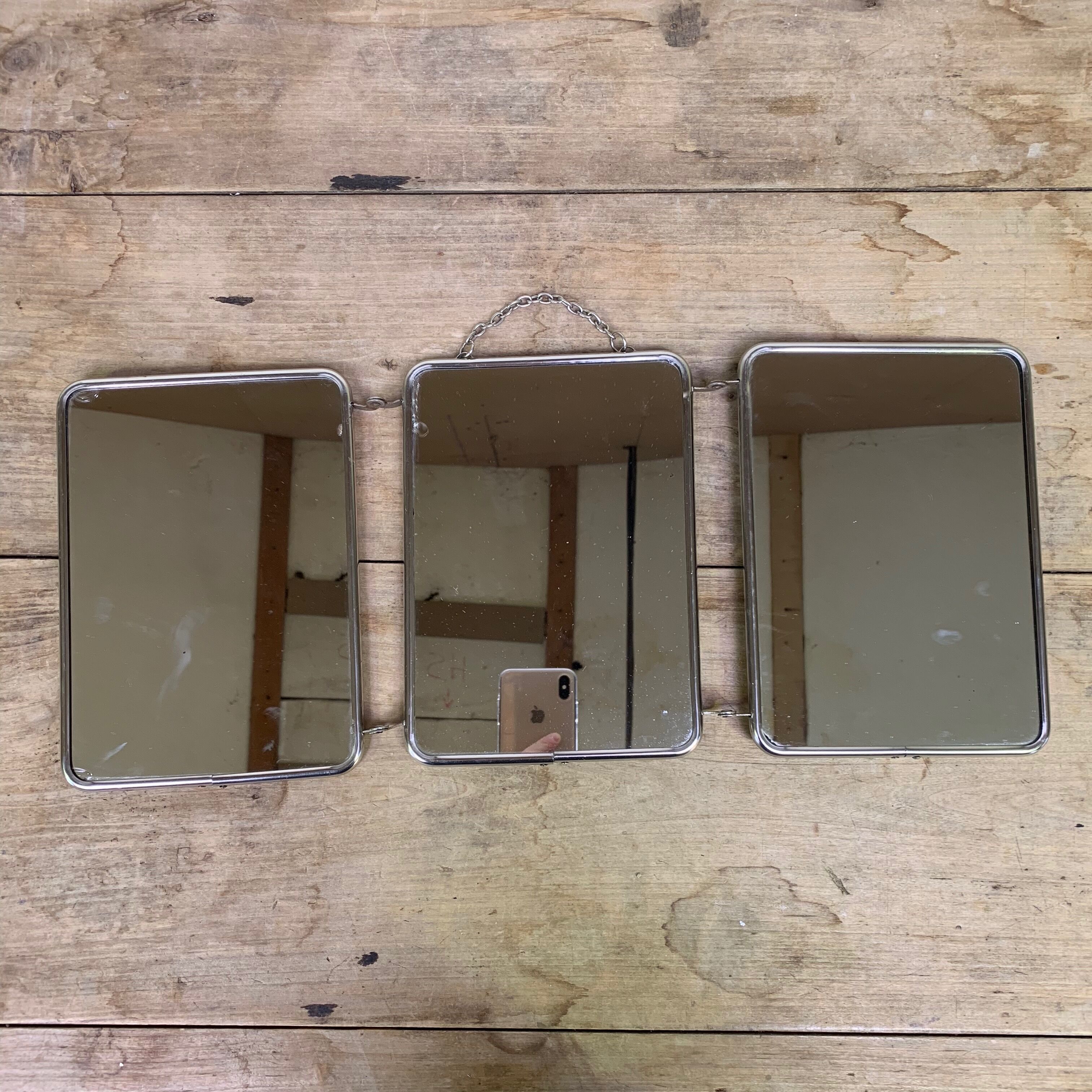 Triptych of Barber 49,5x20,5cm