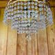 Vintage chandelier with pendants
